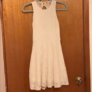 HOST PICK Hollister white fit and flare dress